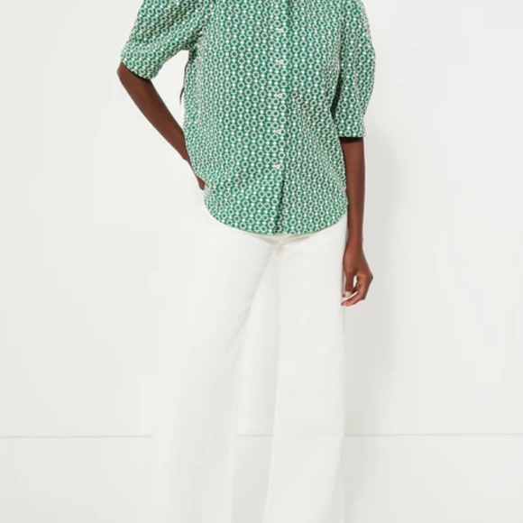 Greenbriar Eyelet Alicia Blouse NWT - Picture 5 of 11